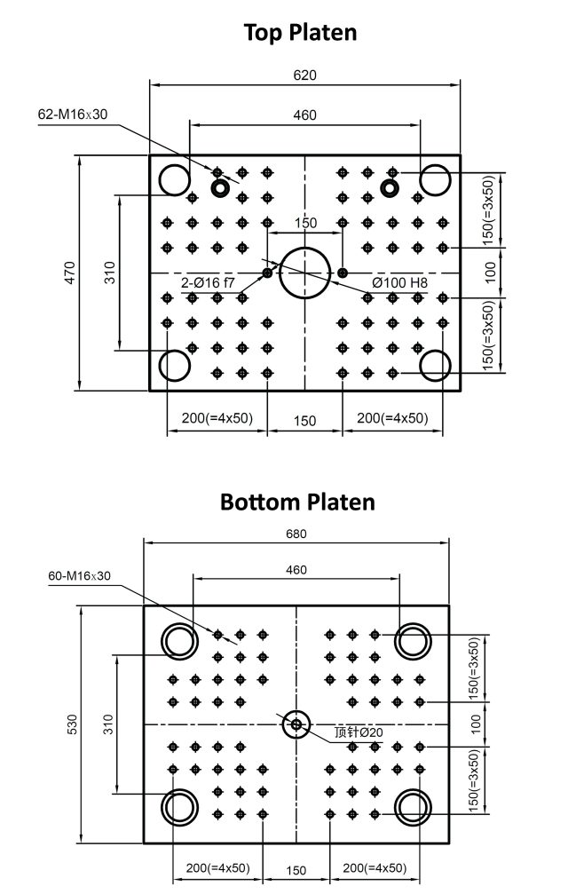 V600-Platen
